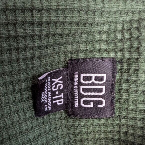 Urban Outfitters waffle Thermal reglan baseball tee size XS - Picture 3 of 7